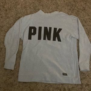 Brand name PINK color sky blue very soft SIZE large